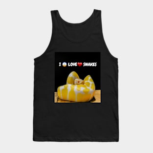 I Love Snakes Tank Top